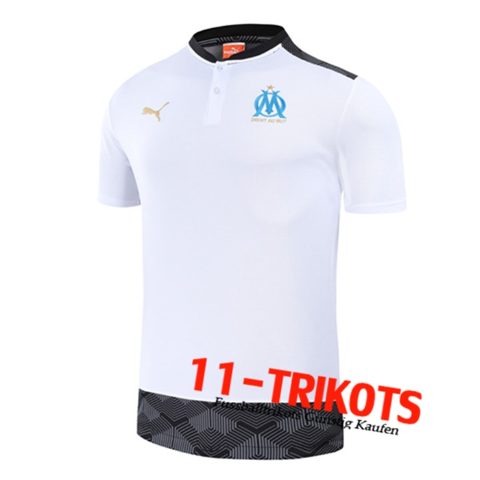 Marseille OM Trainingstrikot Weiß 2021/2022