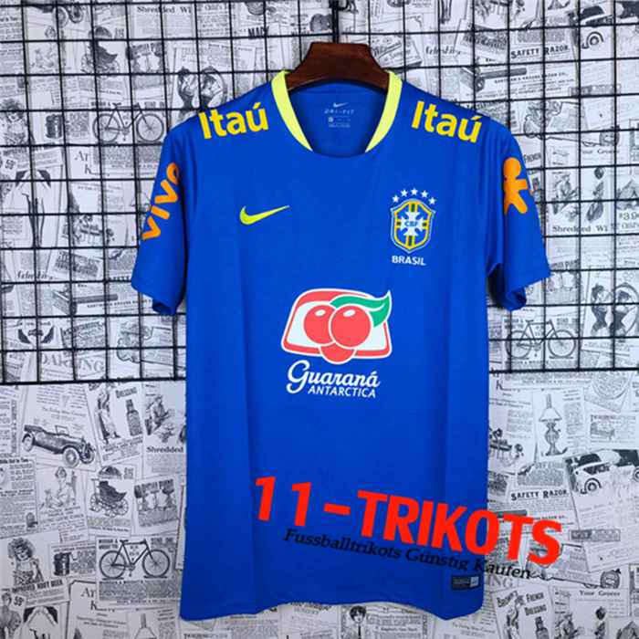 Brasilien Trainingstrikot Blau 2021/2022