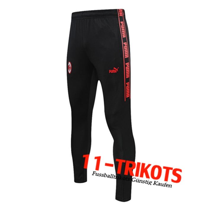 Pantalon Entrenamiento AC Milan Negro 2021/2022 -01