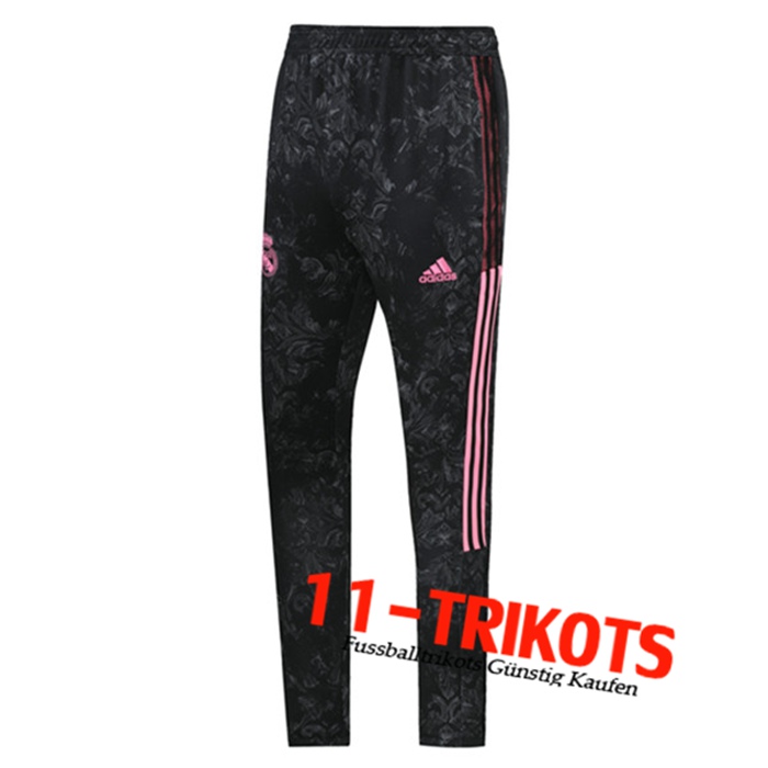 Pantalon Entrenamiento Real Madrid Negro/Gris 2021/2022