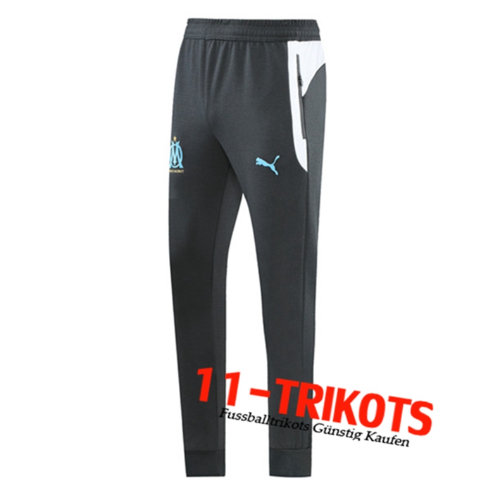 Pantalon Entrenamiento Marsella OM Gris 2021/2022