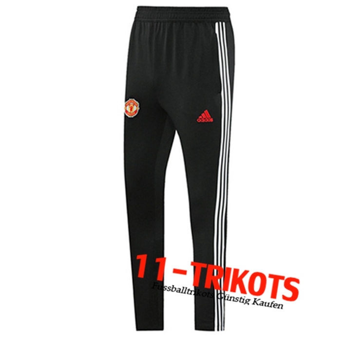 Pantalon Entrenamiento Manchester United Negro 2021/2022