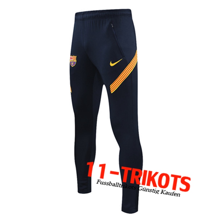 Pantalon Entrenamiento FC Barcelona Marin Azule/Amarillo 2021/2022