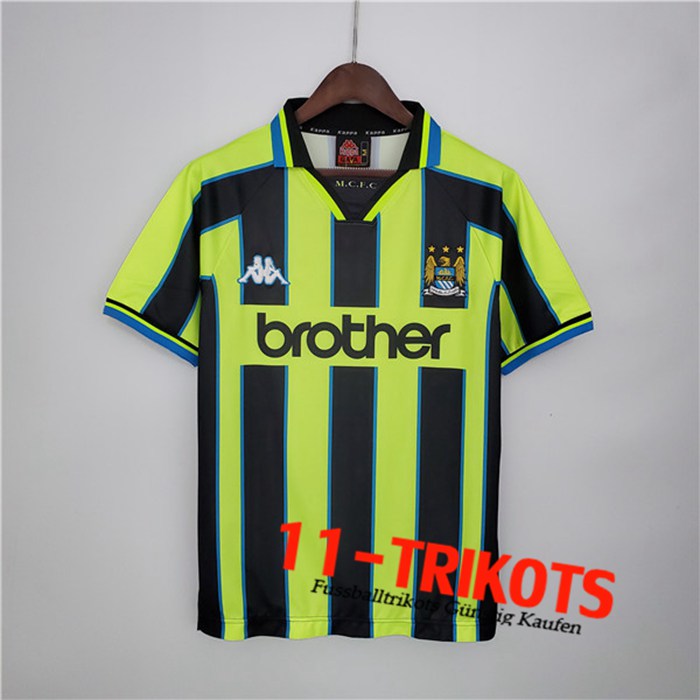 Manchester City Retro Auswärtstrikot 1998/1999