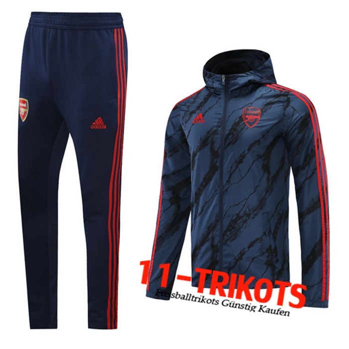 Arsenal Trainingsanzug Windbreaker Navy Blau 2020/2021