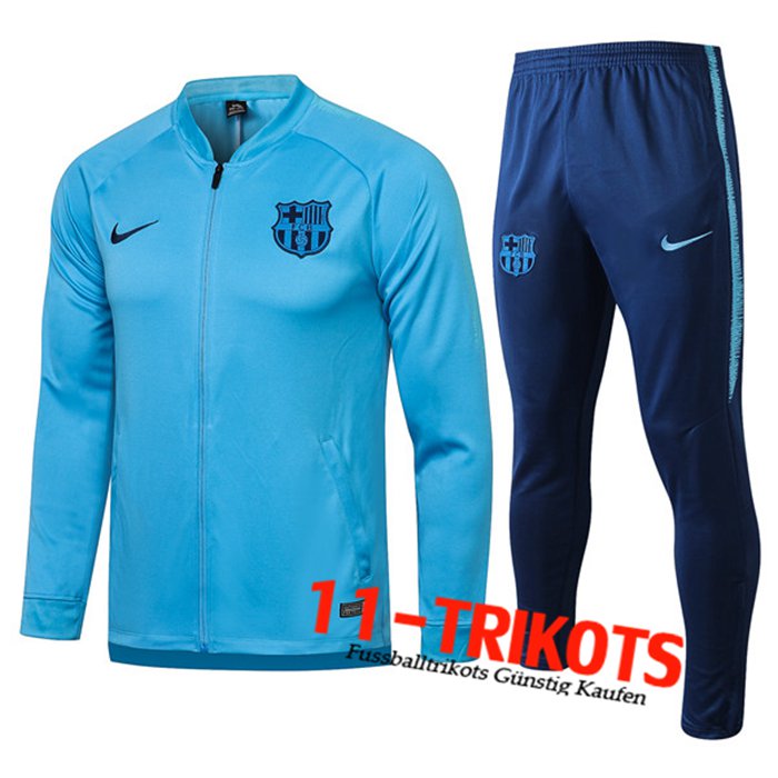 FC Barcelona Trainingsanzug (Jacke) Blau 2021/2022