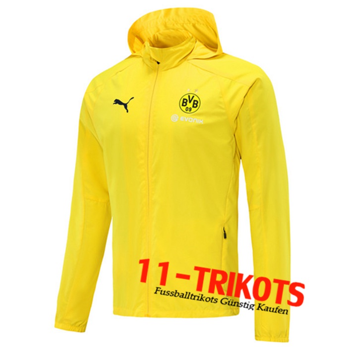 Dortmund BVB Trainingsjacke Windbreaker Gelb 2020/2021