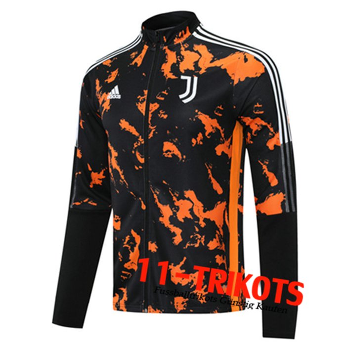 Chaquetas Futbol Juventus Negro/Naranja 2021/2022