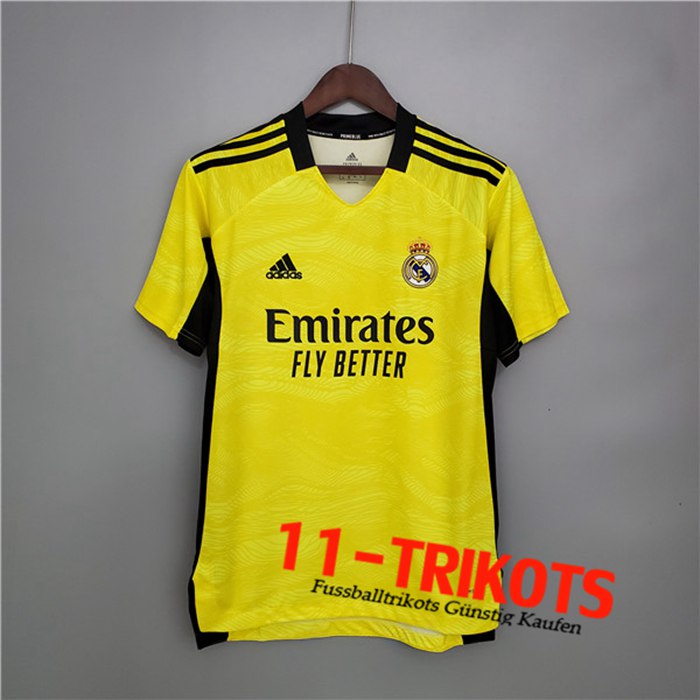 Real Madrid Torhuter Trikot Gelb 2021/2022