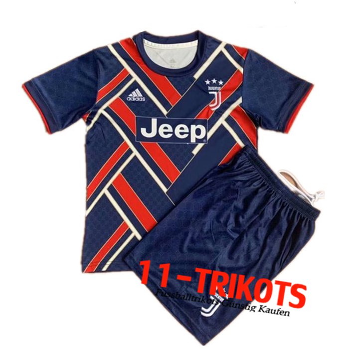 Juventus Kinder Trikot Blau/Rot 2021/2022