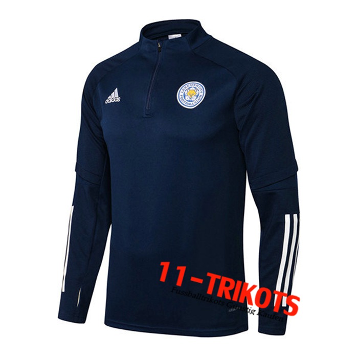 Sudadera De Entrenamiento Leicester City Azul Marino 2021/2022