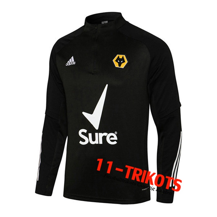 Sudadera De Entrenamiento Wolves Negro 2021/2022