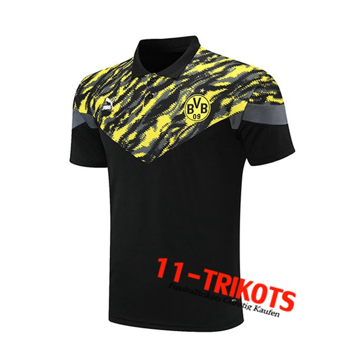 Dortmund BVB Poloshirt Schwarz/Gelb 2021/2022