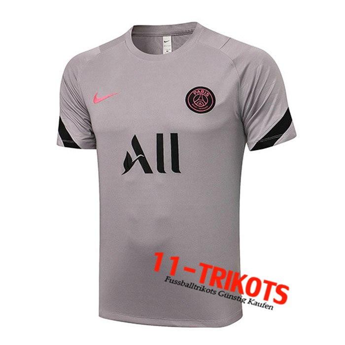 Jordan PSG Poloshirt Grau 2021/2022