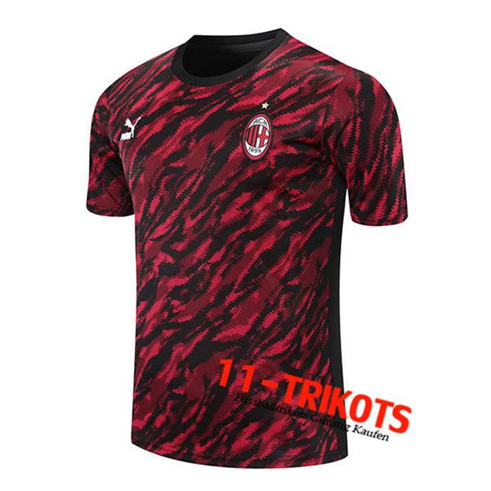 AC Milan Trainingstrikot Rot/Schwarz 2021/2022