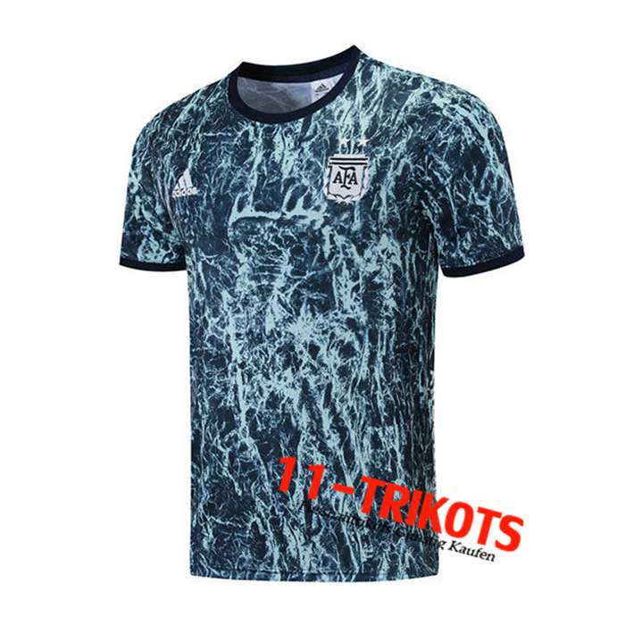 Camiseta Entrenamiento Argentina Negro/Azul 2021/2022