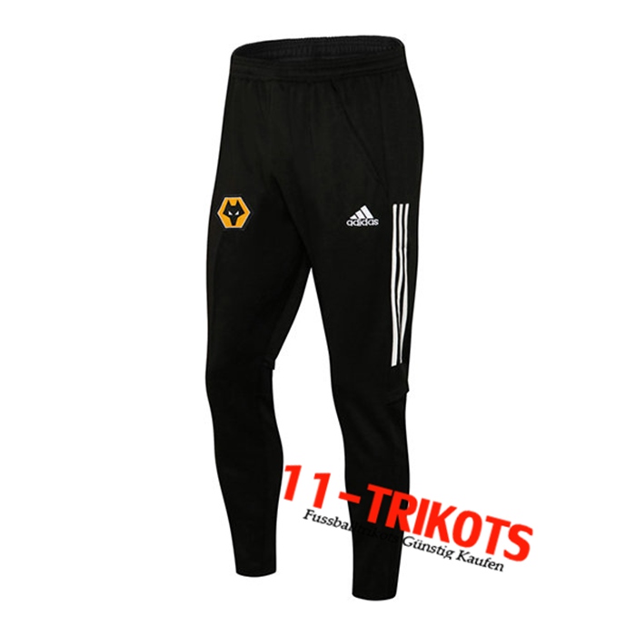 Pantalon Entrenamiento Wolves Negro 2021/2023