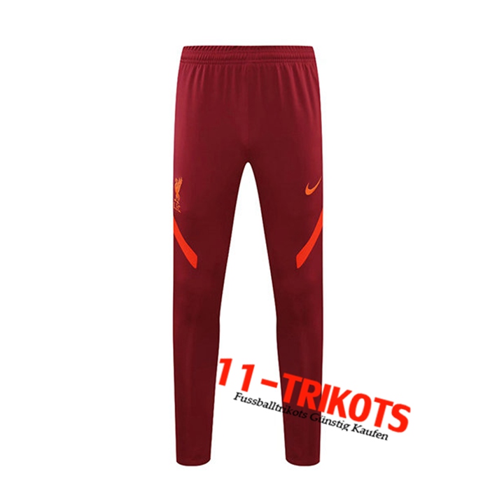 Pantalon Entrenamiento FC Liverpool Rojo/Negro 2021/2022