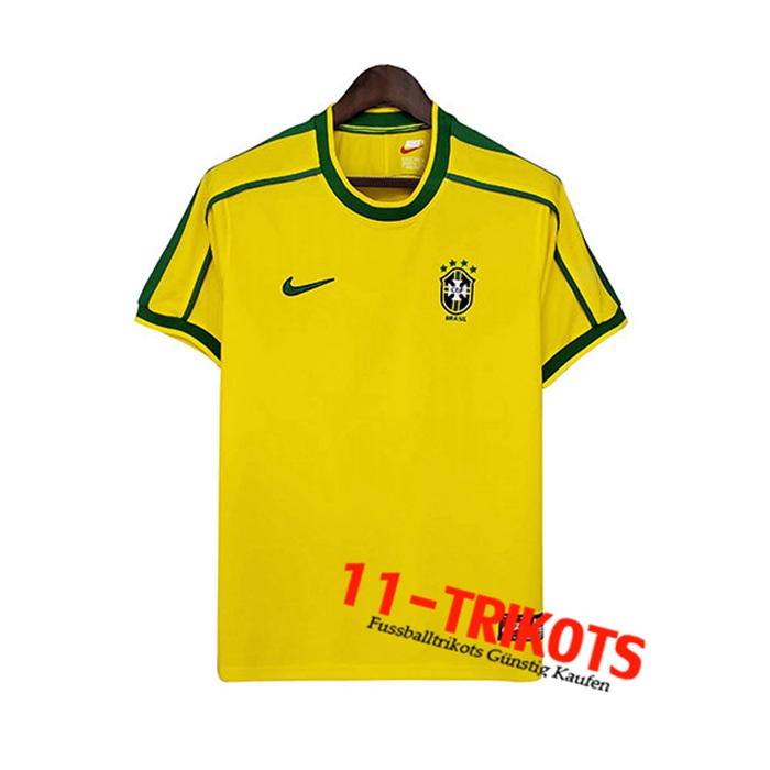 Brasilien Retro Heimtrikot 1998