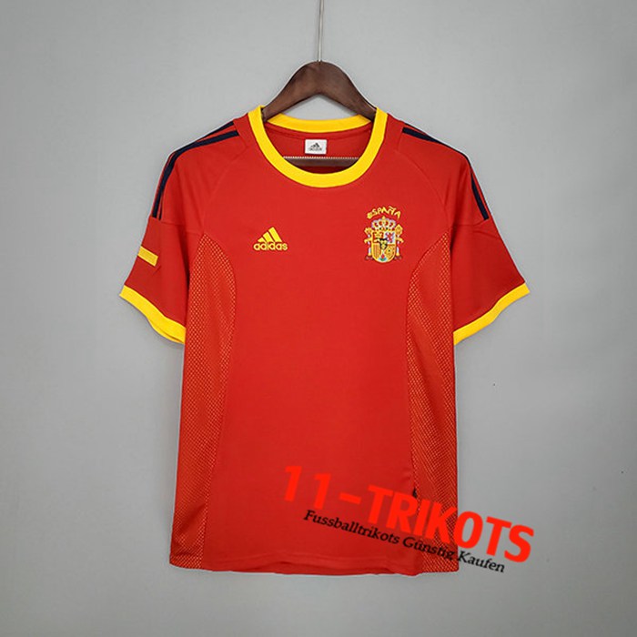 Spanien Retro Heimtrikot 2002