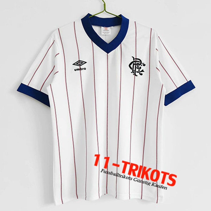 Rangers FC Retro Auswärtstrikot 1982/1983