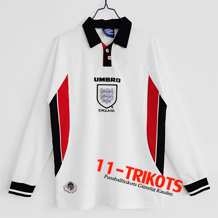 England Retro Heimtrikot Langarm 1998