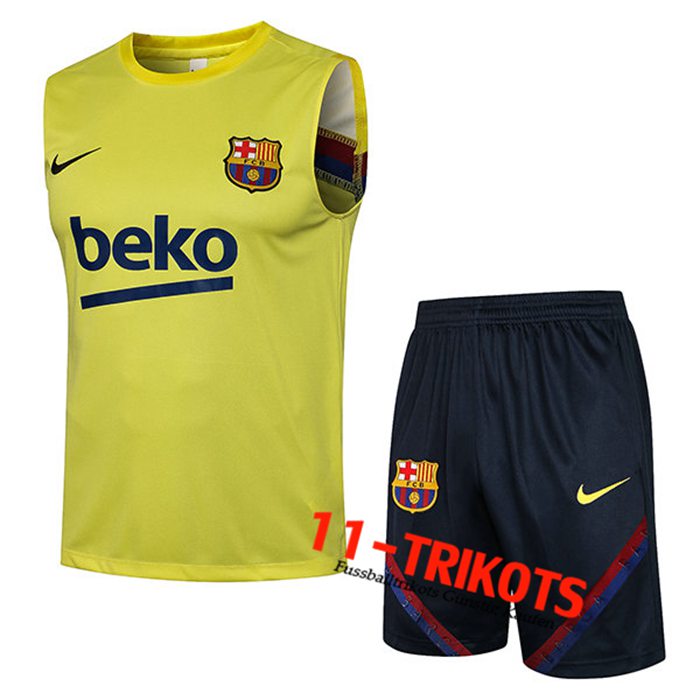 FC Barcelona Fussball Tank Top Gelb 2021/2022