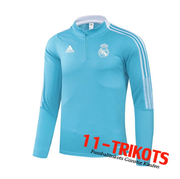 Sudadera De Entrenamiento Real Madrid Azul 2021/2022