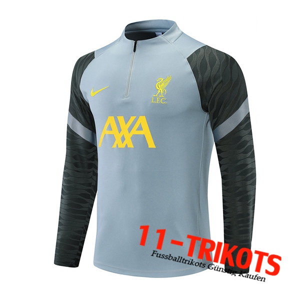 Sudadera De Entrenamiento FC Liverpool Azul Gris Chair 2021/2022