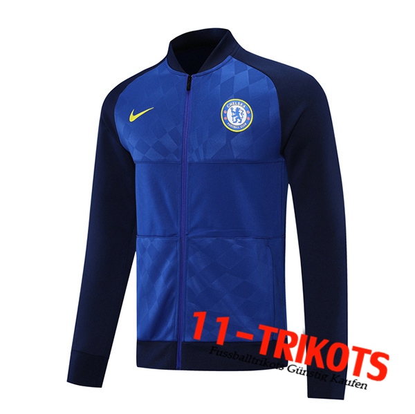 Sudadera De Entrenamiento FC Chelsea Player Version Azul Marino 2021/2022