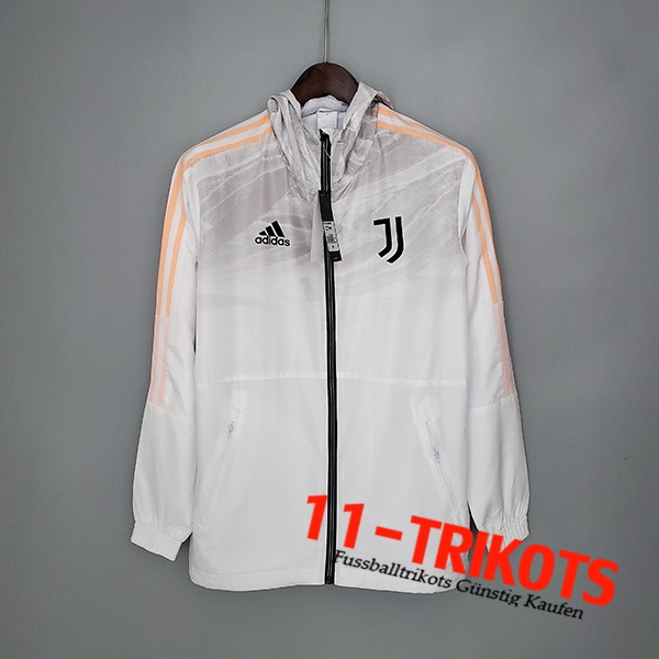 Rompevientos Juventus Blanca/Gris 2021/2022