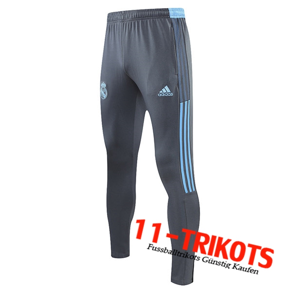 Pantalon Entrenamiento Real Madrid Gris Claro 2021/2022 -1