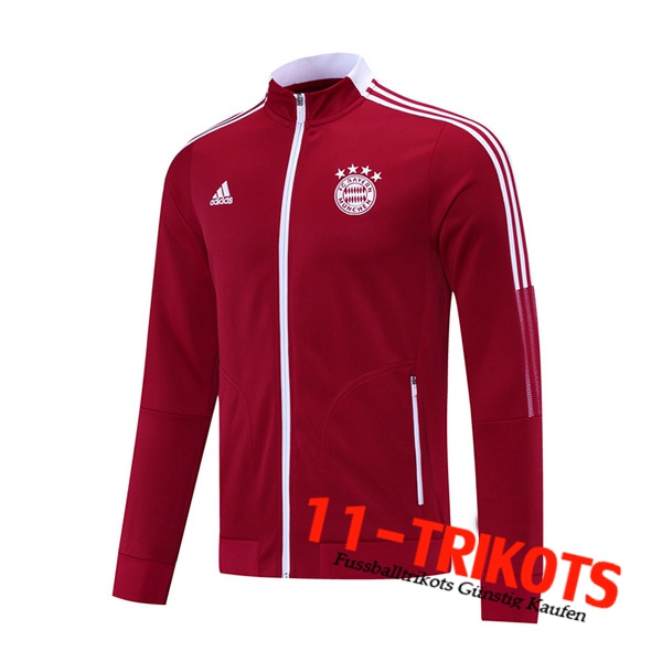 Chaquetas Futbol Bayern Munich Rojo 2021/2022