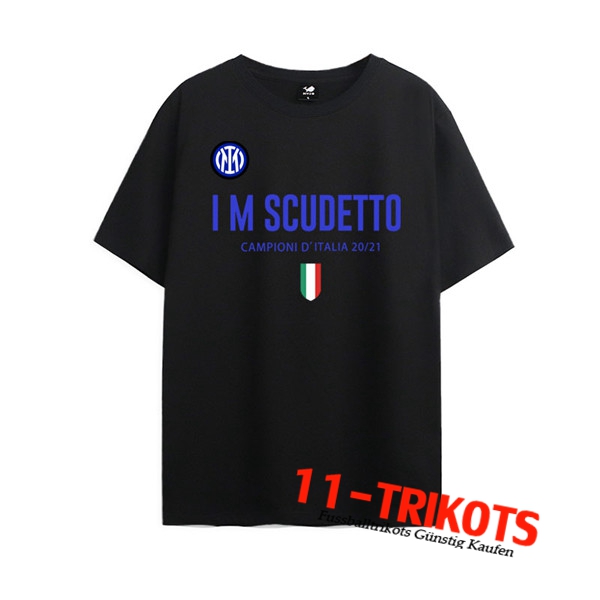 Inter Milan Trainingstrikot Scudetto Schwarz 2021