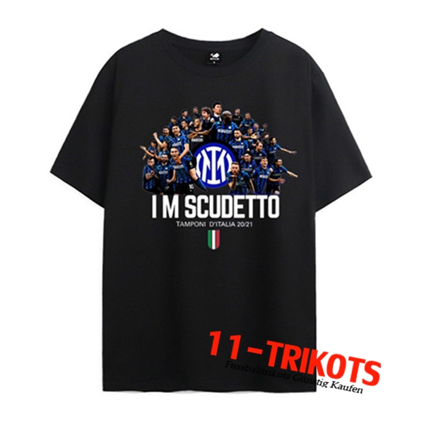 Inter Milan Trainingstrikot Scudetto Schwarz 2021