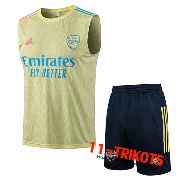 Arsenal Trainingstrikot + Shorts Grün 2021/2022