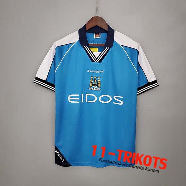 Manchester City Retro Heimtrikot 1999/2001