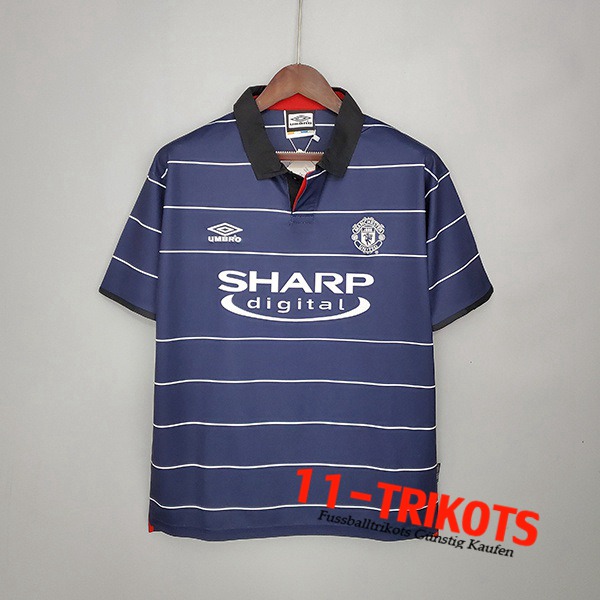 Manchester United Retro Auswärtstrikot 1999/2000