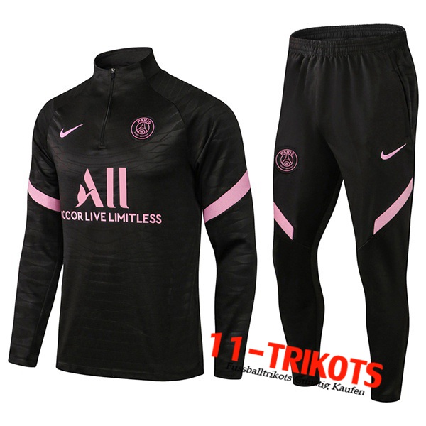 Jordan PSG Trainingsanzug Stencil Schwarz 2021/2022