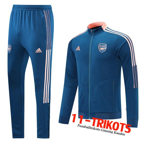 Arsenal Trainingsanzug Marineblau/Rosa 2021/2022