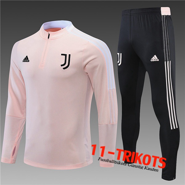 Juventus Kinder Trainingsanzug Rosa 2021/2022