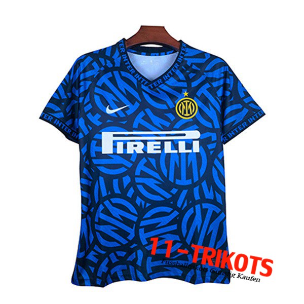 Inter Milan Fussball Trikot Concept version Blau 2021/2022