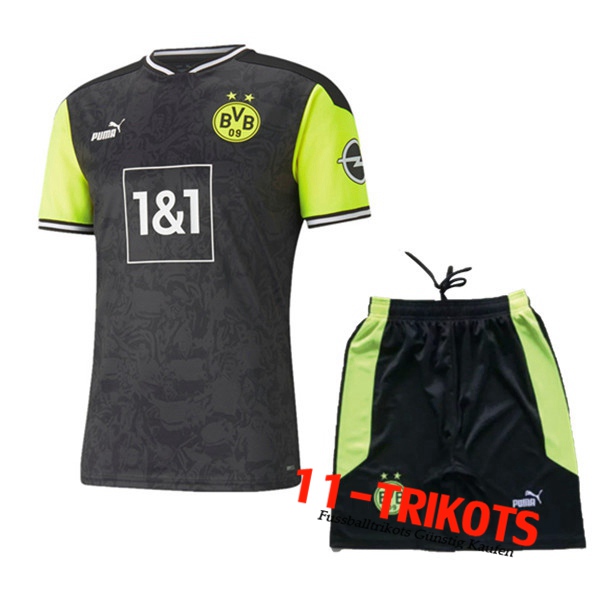 Dortmund BVB Kinder Fourth Trikot 2020/2021