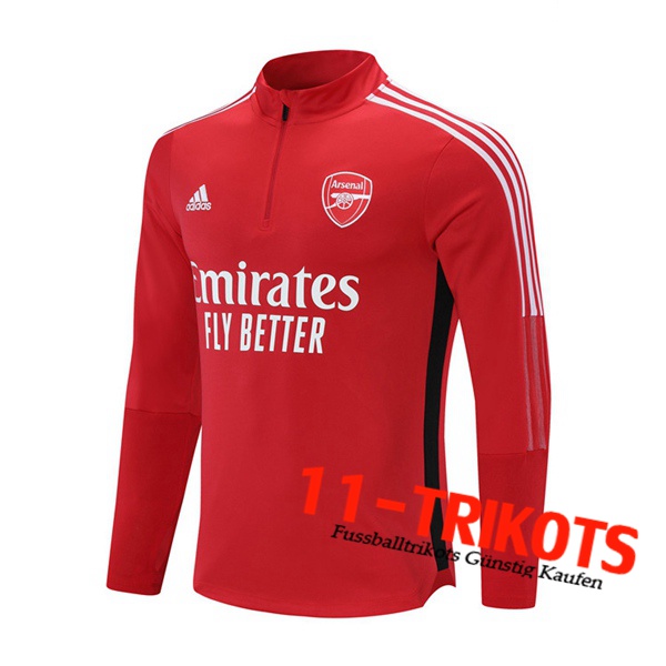 Sudadera De Entrenamiento Arsenal Rojo 2021/2022 -1