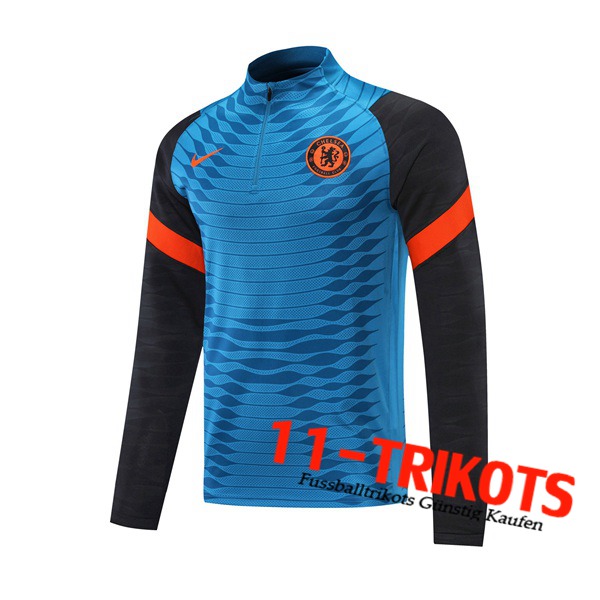 Sudadera De Entrenamiento FC Chelsea Negro 2021/2022 -1