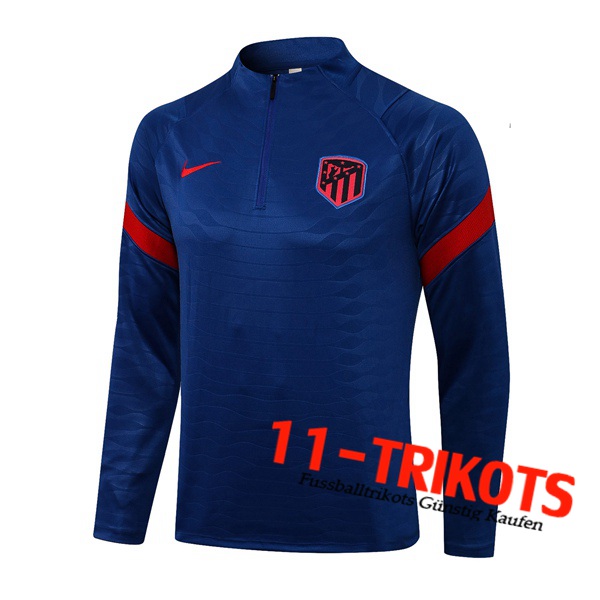 Sudadera De Entrenamiento Atletico Madrid Azul 2021/2022