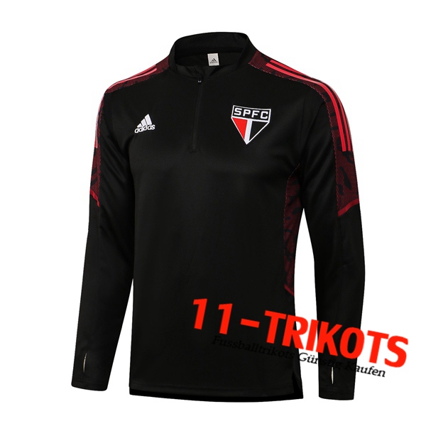 Sudadera De Entrenamiento Sao Paulo FC Negro 2021/2022