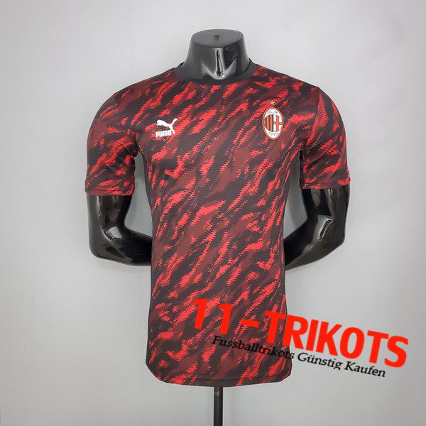 AC Milan Trainingstrikot Player Version Rot/Blau 2021/2022