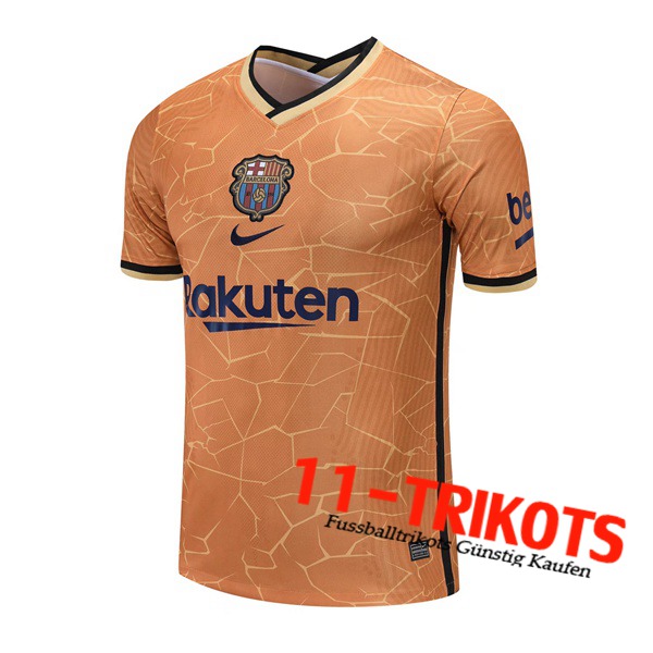 FC Barcelona Trainingstrikot Orange 2021/2022