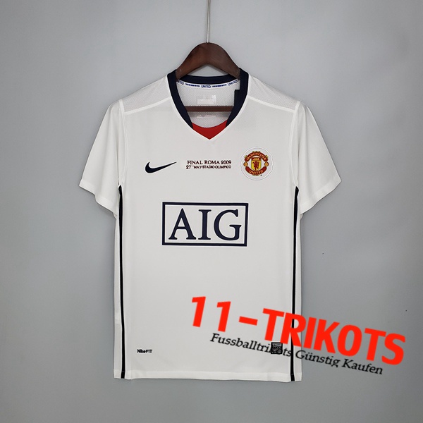 Manchester United Retro Champions League Auswärtstrikot 2008/2009